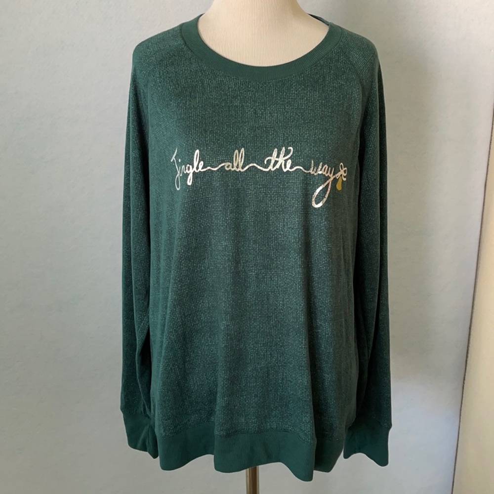 JI “Jingle All The Way” Long Sleeve Lounge Shirt